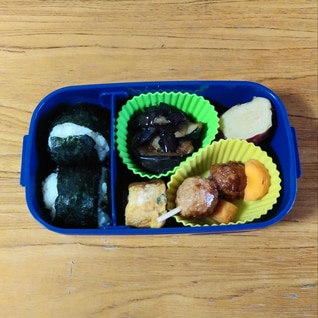 小3男子　弁当